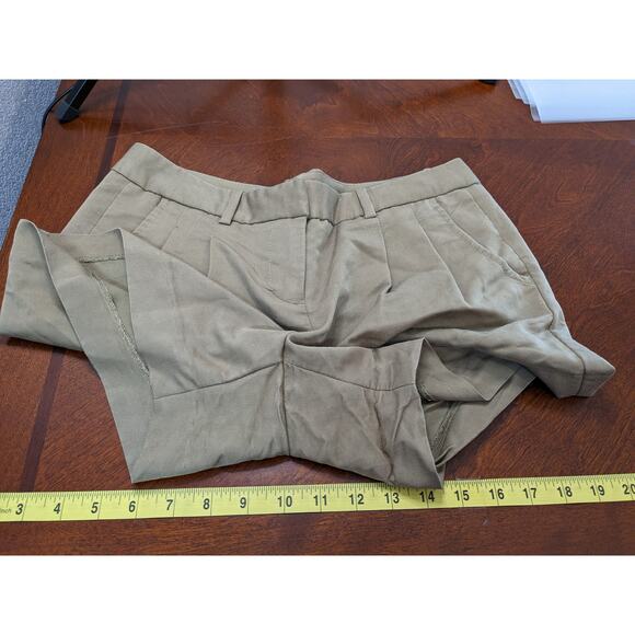 Tommy Hilfiger Chino Shorts 2 Khaki Pleated Classic Casual Golf Beige Everyday - Picture 8 of 10